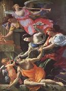 Simon Vouet Saturn,conquered by Amor (mk08) USA oil painting artist